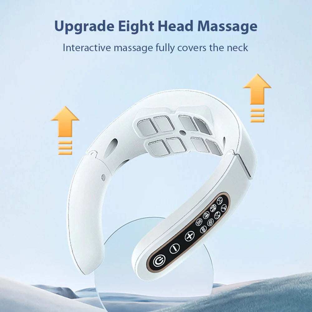 Cervical Neck Massager with 15 Gears & 6 Modes